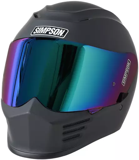 SIMPSON Kypärä Speed 06 solid matta musta, M - Duell ajovarusteet - 54868 - 1