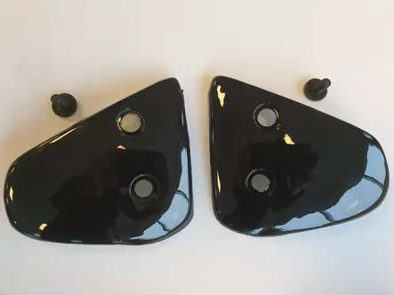 Snow People SP-1 visiirimekanismi sis 2 kpl ruuveja, musta - Duell ajovarusteet - 58268 - 1