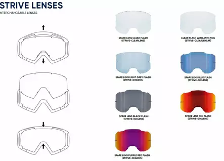 Spect Red Bull Strive LINSSI violetti/punainen flash - Duell ajovarusteet - 45248 - 1