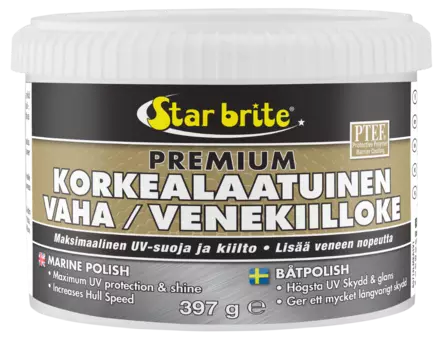 Star brite Korkealaatuinen venekiilloke/vaha PTEF 397g - Duell venetarvikkeet - 132518 - 1