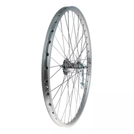 Takapyörä 26" 22-584 Velosteel 1v. alu. 2.33 pinnat - Duell polkupyörien varaosat ja tarvikkeet - 58958 - 1