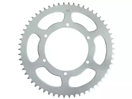 Tec-X Takaratas 58 hammasta (420) Ø108mm Aprilia 14- Derbi 10- Gilera 10- - Duell mopojen varaosat ja tarvikkeet - 140648 - 1