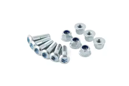 TMV Rear Sprocket Bolt Set M8 (6pcs) Euro L=25MM - Duell MP varaosat ja tarvikkeet - 87778 - 1