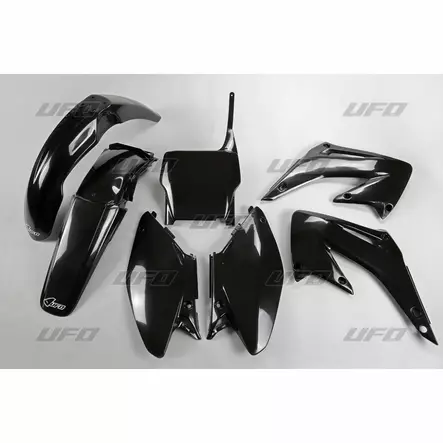 UFO Muovisarja 5-osainen Musta CR125/250 05-07 - Duell MP varaosat ja tarvikkeet - 47508 - 1