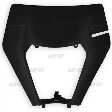 UFO Plastic for headlight KTM EXC-F 250-450 17-19 Black 001 - Duell MP varaosat ja tarvikkeet - 48308 - 1