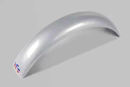 UFO Takalokasuoja veteran MX125-500 60-74 Silver - Duell MP varaosat ja tarvikkeet - 47838 - 1