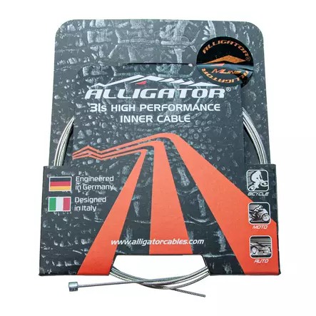 Vaihdevaijeri ALLIGATOR Superior Shine 31-säikeinen 1.1mm x 2000mm. (RST/hiottu - Duell polkupyörien varaosat ja tarvikkeet - 54458 - 1