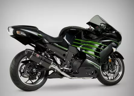 Yoshimura Full System Kawasaki Zx-14R/Abs 2012-19 Race R-77 Fs Ss-Cf-Cf - Duell MP varaosat ja tarvikkeet - 113808 - 1