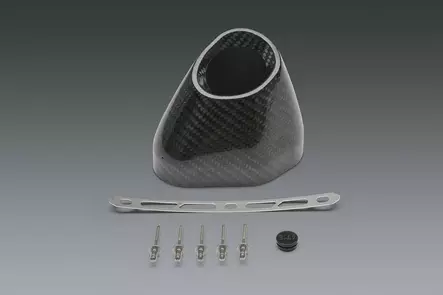 Yoshimura R-77 REPLACEMENT END CAP KIT SLASH-CUT RIGHT SIDE - Duell MP varaosat ja tarvikkeet - 112478 - 1