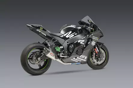 Yoshimura ZX-10R/RR 2021 Race AT2 Stainless 3/4 Exhaust, w/ Stainless Muffler - Duell MP varaosat ja tarvikkeet - 113918 - 1