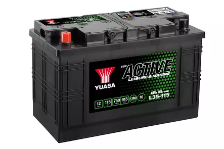 Yuasa L35-115 Active Leisure Battery 12V 115Ah 750A (12) - Duell muut varaosat ja tarvikkeet - 131168 - 1