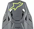 Alpinestars Lippa S-M8 - RADIUM Harmaa/keltainen fluo - Duell ajovarusteet - 35688 - 1