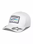 Alpinestars Lippis Surpass Flexfit Valkoinen, S/M - Duell ajovarusteet - 35348 - 1