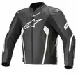 Alpinestars Nahkatakki Faster AirFlow v2 Musta/Valkoinen 56 - Duell ajovarusteet - 40408 - 1