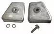 Anodi alumiini vaihteisto Johnson/Evinrude 20-35HP - Duell venetarvikkeet - 135838 - 1