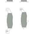 Brembo Jarrupalat Taakse Sintered Road - Duell MP varaosat ja tarvikkeet - 121798 - 1
