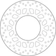 Brembo Serie Oro jarrulevy - Duell MP varaosat ja tarvikkeet - 121548 - 1
