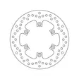 Brembo Serie Oro jarrulevy - Duell MP varaosat ja tarvikkeet - 121908 - 1