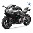 CFMOTO 675SR-R A2 - Musta - CFMOTO Moottoripyörät - 141458 - 1