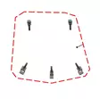 DFK Kattopaneelin kiinnikesarja Can-Am Maverick Trail - Duell ATV varaosat ja tarvikkeet - 29888 - 1