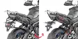 Givi putkisivutelineet Rapid release Tracer 900/GT (18-19) - Duell MP varaosat ja tarvikkeet - 102898 - 1