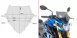 Givi Specific screen smoked 28 x 36.5 cm (H x W) GSX-S750 (17) - Duell MP varaosat ja tarvikkeet - 100208 - 1