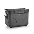 Givi Trekker Outback EVO Black alum. side-case right 48 ltr sold without lock - Duell MP varaosat ja tarvikkeet - 104908 - 1