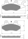GOLDFREN Jarrupalat 088 Ceramic Carbon S3 - Duell MP varaosat ja tarvikkeet - 67388 - 1