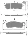 GOLDFREN Jarrupalat 403 Ceramic Carbon S33 - Duell MP varaosat ja tarvikkeet - 69008 - 1