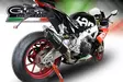 GPR Aprilia Tuono V4 1100-Rr 2015/16 EC-Approv. slip-on exhaust Furore Nero - Duell MP varaosat ja tarvikkeet - 112318 - 1