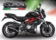 GPR Benelli Bn 302 2017/20 e4 EC-Approv. slip-on exhaust Furore Evo4 Nero - Duell MP varaosat ja tarvikkeet - 110568 - 1