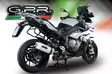 GPR Bmw S 1000 Xr 2017/19 e4 EC-Approv. slip-on exhaust Albus Evo4 - Duell MP varaosat ja tarvikkeet - 109318 - 1