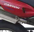 GPR Cagiva Gran Canyon 1998/00 Pair EC-Approv. slip-on exhaust Furore Nero - Duell MP varaosat ja tarvikkeet - 111988 - 1