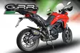 GPR Ducati Multistrada 950 2017/20 e4 EC-Approv. slip-on exhaust GP Evo4 Titani - Duell MP varaosat ja tarvikkeet - 109698 - 1