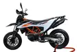 GPR Ktm Enduro 690 R 2019/20 e4 EC-Approv. slip-on exhaust catalized GP Evo4 Bl - Duell MP varaosat ja tarvikkeet - 109418 - 1