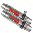 GPR Ktm Freeride 350 4T 2012/17 Pair EC-Approv. slip-on exhaust Deeptone Inox - Duell MP varaosat ja tarvikkeet - 106638 - 1