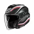 HJC Kypärä i31 Depe Musta/Valkoinen/Punainen MC1, S - Duell ajovarusteet - 55158 - 1