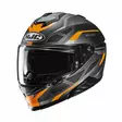HJC Kypärä i71 Zest Musta/Oranssi MC7SF XS - Duell ajovarusteet - 55648 - 1