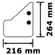 Hydrofoil stabiliser up to 200 HP - Duell venetarvikkeet - 4178 - 1
