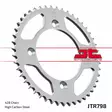 JT Rear Sprocket JTR798.46 - Duell MP varaosat ja tarvikkeet - 117348 - 1