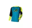 Just1 Paita J-Flex 2.0 Frontier Teal Musta/Keltainen Fluo, XL - Duell ajovarusteet - 57698 - 1