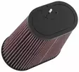 K&N Universal Clamp-On Air Filter 3-1/8" Dual Flg 8-7/8" X 5-3/16"B 6-1/4" X 4 - Duell MP varaosat ja tarvikkeet - 127818 - 1