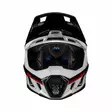 Leatt Kypärä+Ajolasit Moto 7.5 S 55-56cm Valkoinen/Punainen V26 - Duell ajovarusteet - 45978 - 1