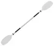 OS KAYAK PADDLE 1 PCE - ASYMMETRIC BLADES 2170mm WHITE - Duell venetarvikkeet - 132618 - 1