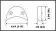 Perf metals anodisarja Johnson/Evinrude/OMC V4-V6 - Duell venetarvikkeet - 135488 - 1