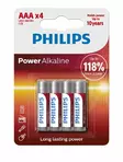 Philips Paristo LR03 / AAA Power Alkaline B4 (4pcs) - Duell muut varaosat ja tarvikkeet - 136268 - 1