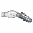 Polisport Armadillo Head Pipe Guard 4T - short version nardo grey (6) - Duell MP varaosat ja tarvikkeet - 129498 - 1