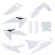 Polisport Full Plastic kit SX/SX-F 23-24 White - Duell MP varaosat ja tarvikkeet - 129298 - 1