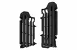 Polisport radiator louvers Suzuki RMZ450(18-..) OEM Black (10) - Duell MP varaosat ja tarvikkeet - 129858 - 1