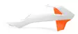 Polisport Radiator Scoop KTM SX65 (16-23) OEM 2019 white ktm/orange ktm (5) - Duell MP varaosat ja tarvikkeet - 130428 - 1